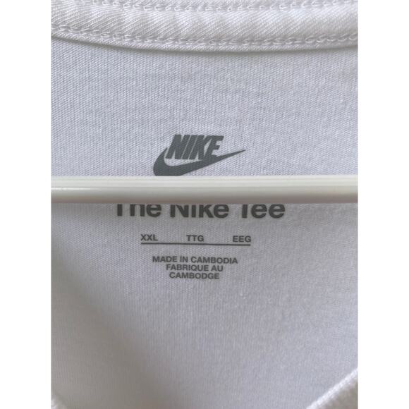 Nike Swoosh by Air Just Do It Size XXL White Tshirt - Picture 5 of 5